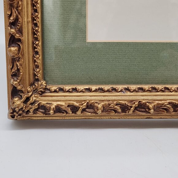 Vintage Framed Bird Illustration by Vortigern Gold Wooden Ornate Frame 13x10" - Picture 6 of 11